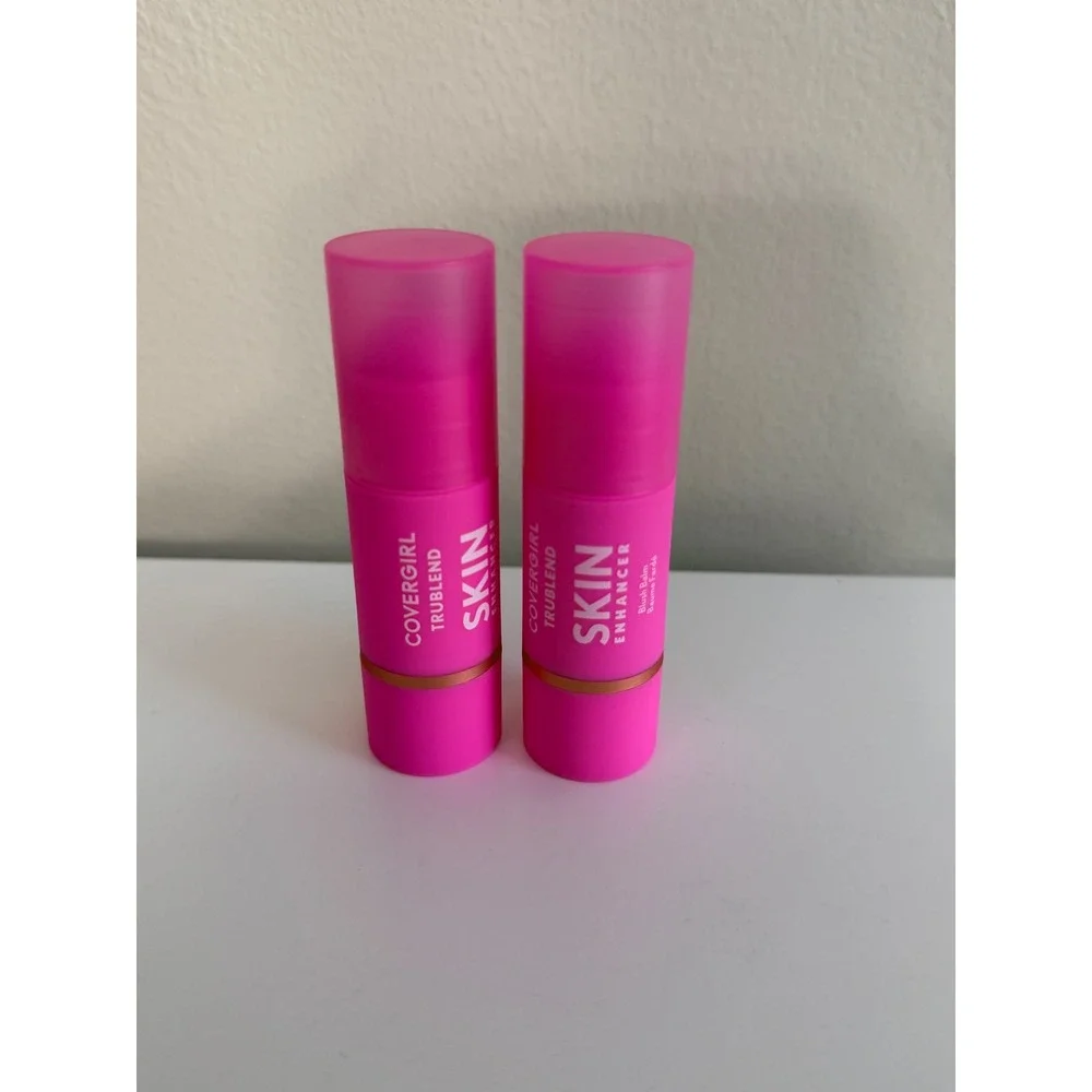 Covergirl Blush Balm Womens OS Pink TruBlend Skin Enhancer Lot of 2 NWT